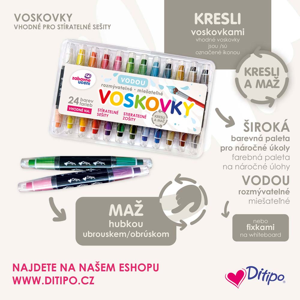 Kresli a maž - Uvoľňovacie cviky | ♥ DITIPO.sk