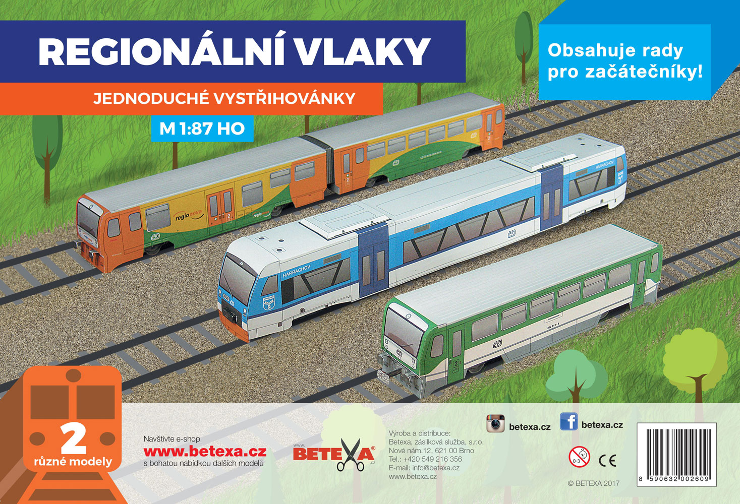 Vystrihovačky Regionálne vlaky | ♥ DITIPO.sk